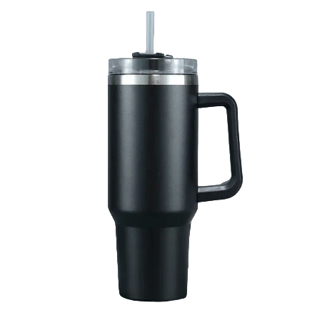 Stainless Steel Vacuum Insulated Tumbler with Lid and Straw