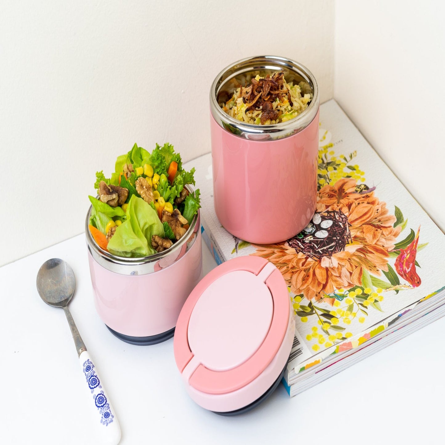 Two Layer Stackable Food Container