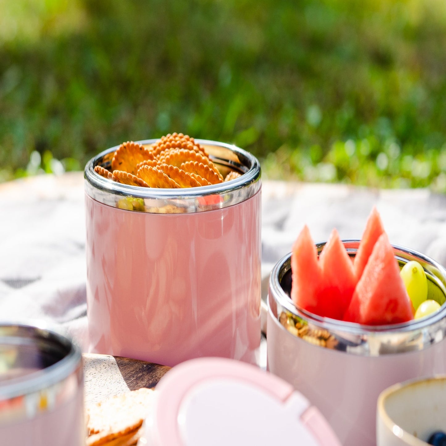 Two Layer Stackable Food Container