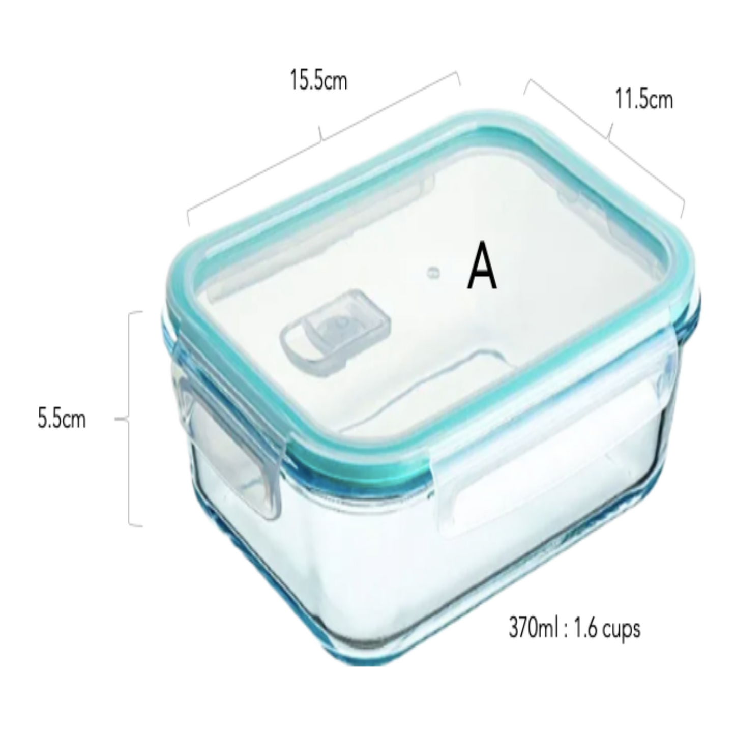 Glass BPA Free Food Storage Containers with Lids