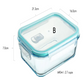 Glass BPA Free Food Storage Containers with Lids