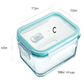 Glass BPA Free Food Storage Containers with Lids