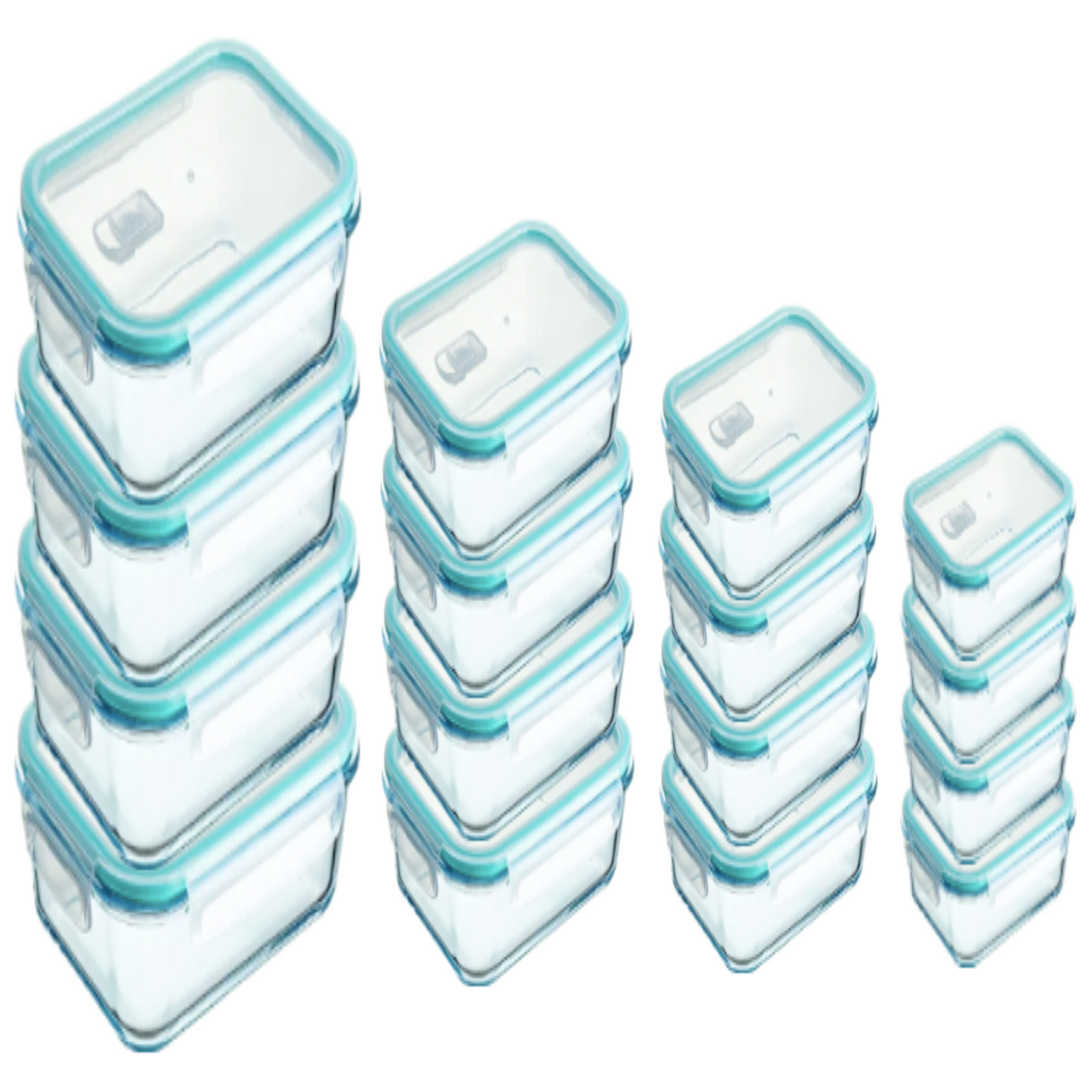 Glass BPA Free Food Storage Containers with Lids