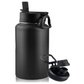 Water Bottle with Straw and Chug Lid Vacuum Insulated Stainless Steel