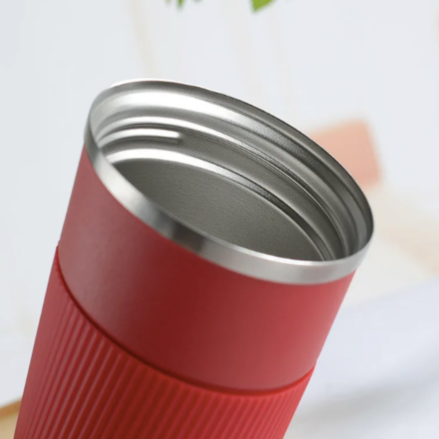 Simple Insulated Coffee Mug - Stainless Steel