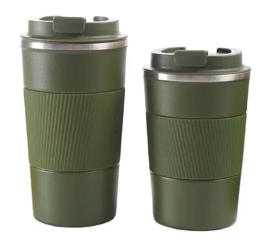 Simple Insulated Coffee Mug - Stainless Steel